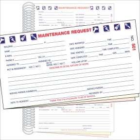 Maintenance Work Order Book