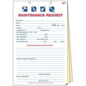 Maintenance Work Order