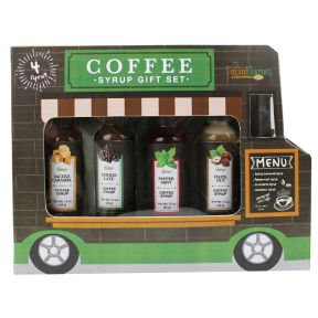 Coffee Truck Syrup Set for Coffee Station