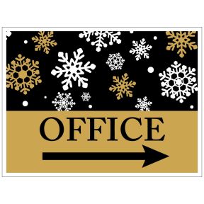 Bandit Signs - Decorative Snowflakes