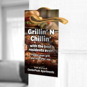 Seasonal Door Hanger -  Summer Grill