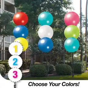 Pick Your Colors - Triple Threat Balloon Cluster