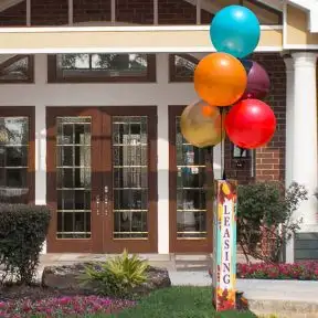 Vinyl Balloon Pole Covers - Bright Autumn