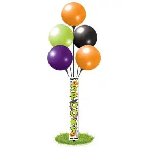 Vinyl Balloon Pole Covers - Spooky Season