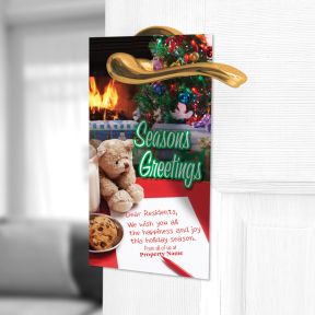 Holiday Door Hanger - Santa Letter