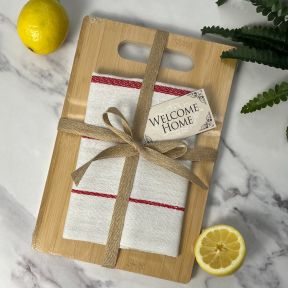 Bamboo Cutting Board Resident Move In Gift