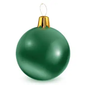 8" Mini Inflatable Christmas Ornaments