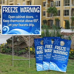 Freeze Warning Kit - Winter Swirl 