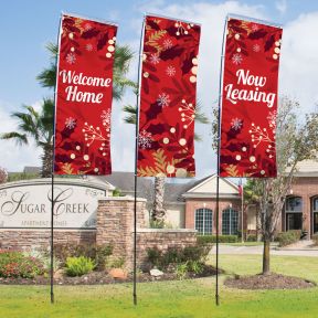 Windless Flag Kits - Holiday Foliage