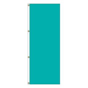 Vertical Flag - Turquoise