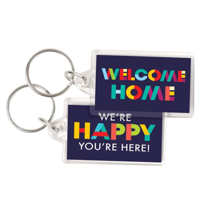 Acrylic Key Chain - Bright Letters 