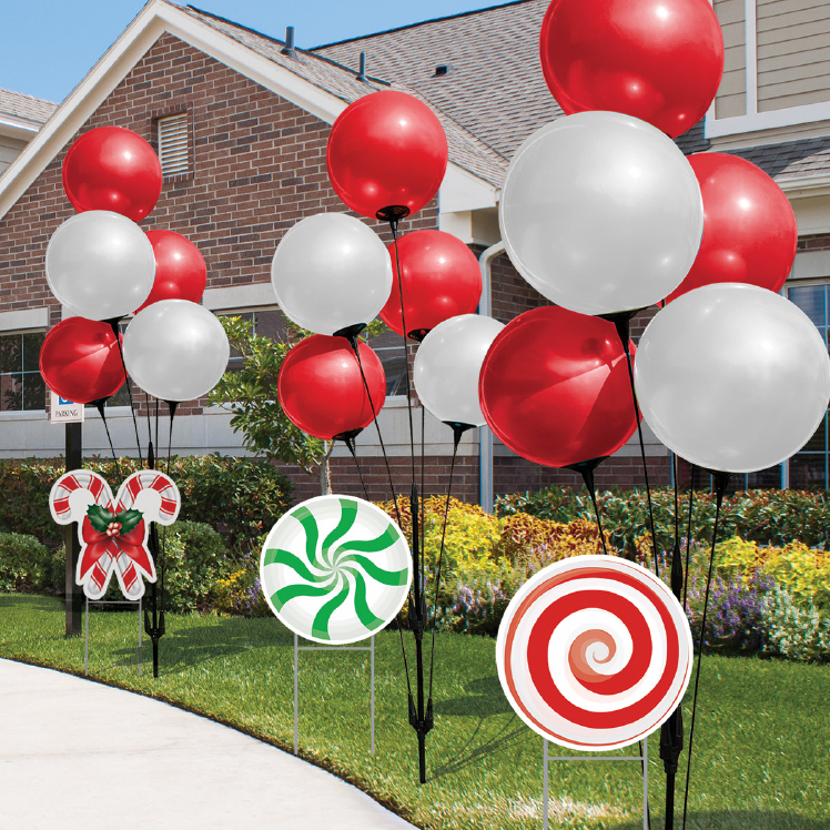 Appeal to both prospects and residents with seasonal Balloon Displays – SHIPS TODAY!