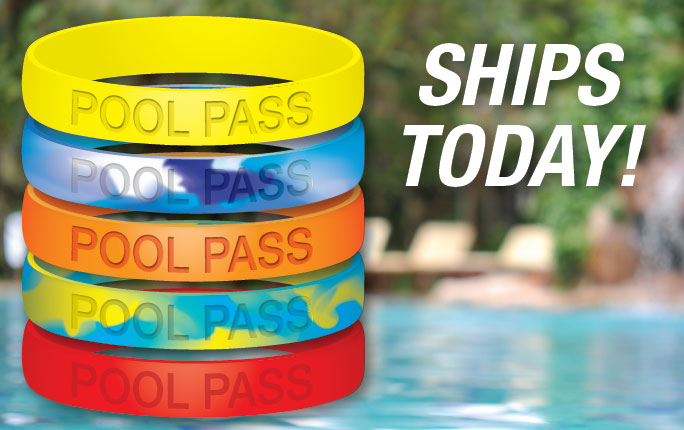 Pool Passes Ship Today!